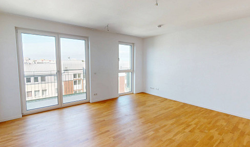 PERFECT FOR FAMILIES: Spacious 5-room apartment with 3 balconies, 2 bathrooms, and a fitted kitchen in 'Ferdinand's Garden'.