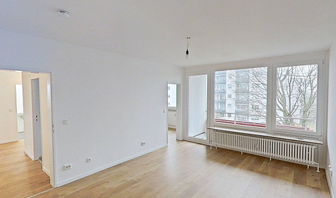 Koblenz: Bright 3-room apartment with a guest toilet and a balcony.