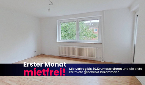 EINZIEHEN UND SPAREN: 4-Zi.-Whg. mit BALKON und Wannenbad