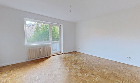 Helle 3-Zi.-Whg. mit BALKON & Wannenbad in fußläufiger Nähe zur Innenstadt