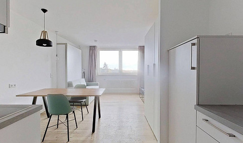 Möbliertes 1-Zi.-Apartment mit EBK in Nürnberg-Ziegelstein