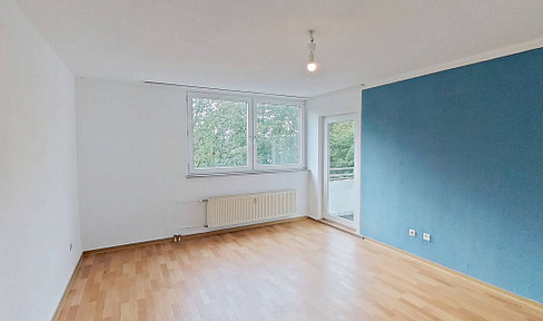 Bright 2-room apartment with balcony in the Kinderhaus district of Münster.