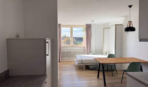 Einziehen und wohlfühlen: Ein modern möbliertes 1-Zimmer-Appartement im Nürnberger Norden