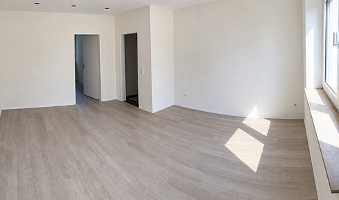 Bright 3-room apartment in Schwerte-Wandhofen – featuring a heat pump with cooling function, a garden, and a parking space.