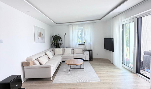 High-quality 4.5-room apartment with a private garden in Bad Wörishofen.