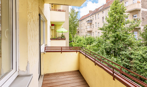 Heute günstig kaufen, morgen profitieren: vermietete 3-Zimmer-Wohnung mit Balkon in Schöneberg