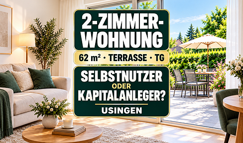 2 Zimmerwohnung mit Terrasse, EBK und Tiefgarage in Usingen