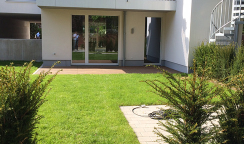 Gartenwohnung Mauritz | 124 qm + 100 qm Privatgarten | 2 Terrassen S/N + TG-Stellplatz + EBK