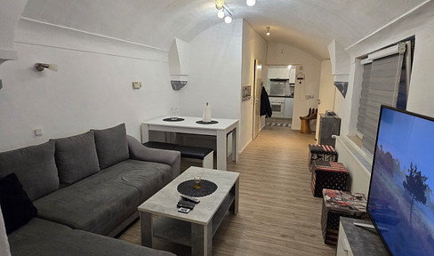 Ground-floor 2-room apartment with kitchen and terrace in Beckingen.
