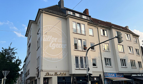 Traumblick über Findorff: Lichtdurchflutete 3-Zimmer-Dachgeschosswohnung mit neuem Bad