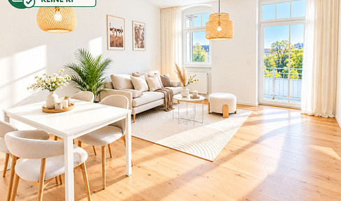 ***Helle 2-Zimmer-Wohnung mit Balkon in Erfurt*** Sofort bezugsfrei u. ohne Provision