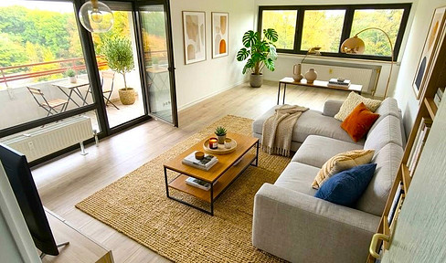 Stylish, modern apartment with 3 rooms in Wegberg.