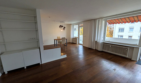 Sunny 3-room apartment with a south-facing balcony, a new bathroom, and a fitted kitchen – peacefully located in a green area.