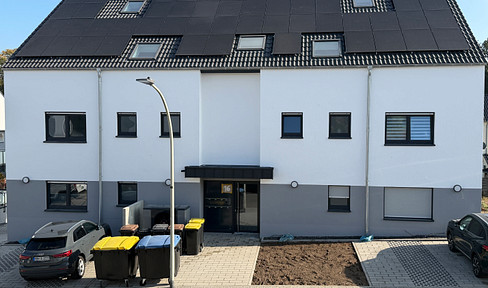 New construction apartment with attic space, featuring a studio, a loggia, a custom-built kitchen, and built-in wardrobes. (3 rooms)