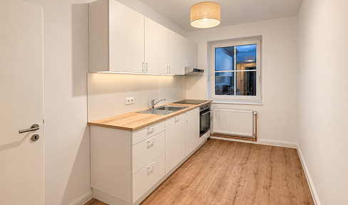 Renovated 2-room apartment in the popular Neustadt district of Hildesheim.
