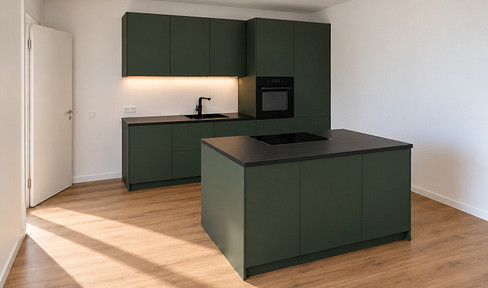 First occupancy after renovation: 4-room apartment on a high floor, 118 m², energy-efficient building (efficiency standard 55).