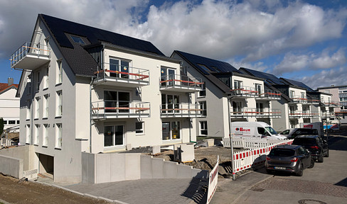 Erstbezug A+: EG 4-Zi.-Wohnung 105m², Garten, EBK, TG mit Wallbox