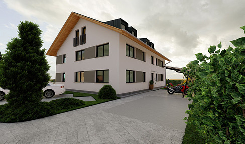 Urban yet close to nature: Modern, energy-efficient new-build apartments in the west of Landshut