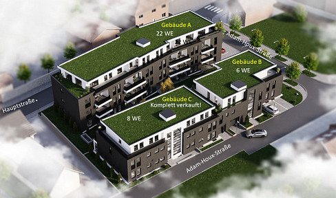 36 Eigentumswohnungen mit Tiefgarage