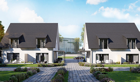 Housing for young families with a garden, located at the entrance to the village of Oberrotweil.