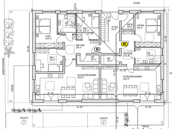 Attraktive 2-Zimmer-Wohnung in Cham - KFW 40 Standard