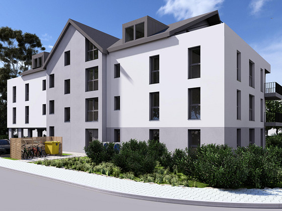 Living in style: 2-room new-build apartment with balcony - approx. 57 m² in Fümmelse