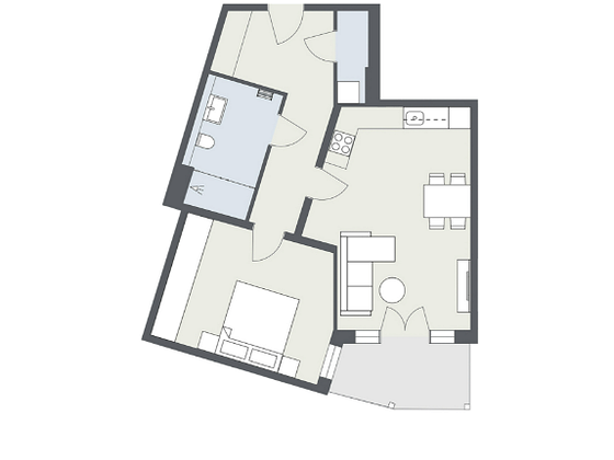 Modern & Erdverbunden: 2-Zimmer-Neubau mit Terrasse & eigenem Garten jetzt Besichtigung sichern!