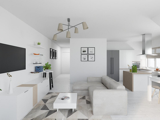 Spacious 4.5-room maisonette in Ergenzingen - balcony, underground parking space & living on 2 levels