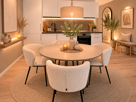 *NEW CONSTRUCTION* Charming 3-room apartment with balcony and fitted kitchen - Unit 2.09.