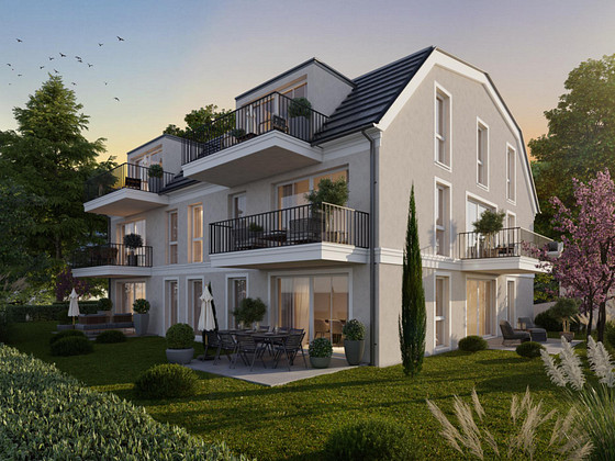 Elegant and modern, creating a comfortable home with your own garden.
