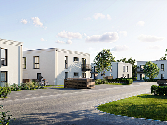 Exclusive 3-room apartment with a garden – ideal for working from home and relaxation.