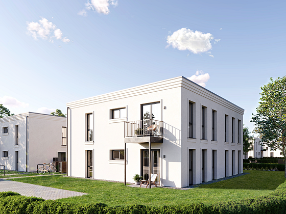 Exclusive 3-room apartment with garden – ideal for home office and relaxation