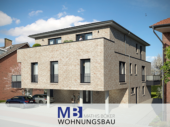 Neubau Erdgeschosswohnung in zentraler Lage von Lingen (Wohnung Nr. 1)