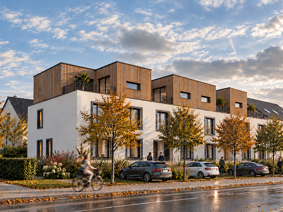 Neues Wohnen: Erdgeschosswohnung (WE 1+4) mit Garten in einem modernen Wohnhaus in Nordlünen