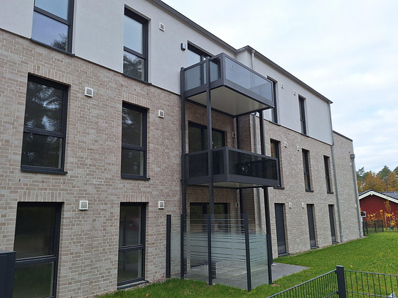First occupancy: Modern ground-floor apartment with a terrace and energy-efficient living comfort.