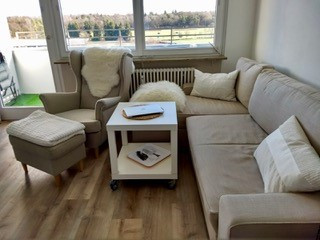 Möblierte super ruhige 1- Zimmer Wohnung (Gebäuderückseite) in Augsburg mit Blick ins Grüne – Haunstetterstrasse 95, 86161 Augsburg(Hochfeld) – Vorschaubild 13