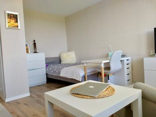 Möblierte super ruhige 1- Zimmer Wohnung (Gebäuderückseite) in Augsburg mit Blick ins Grüne – Haunstetterstrasse 95, 86161 Augsburg(Hochfeld) – Vorschaubild 15
