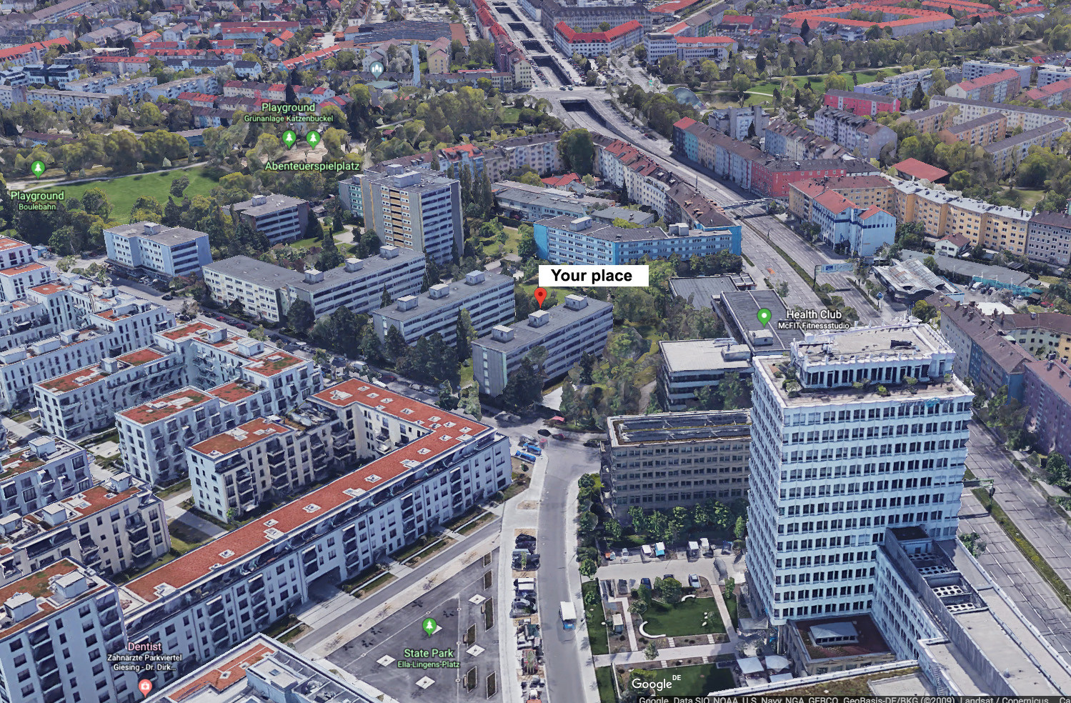 Stylishe & lichtdurchflutete 4-Zi-Wohnung in München-Giesing! Top eingerichtet inkl. Internet & TV! – Weissenseestr. 95, 81539 München(Obergiesing) – Vorschaubild 15