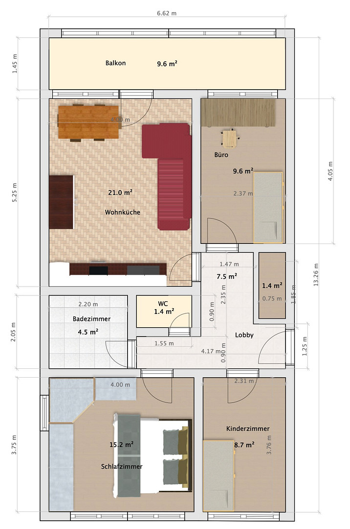 Stylishe & lichtdurchflutete 4-Zi-Wohnung in München-Giesing! Top eingerichtet inkl. Internet & TV! – Weissenseestr. 95, 81539 München(Obergiesing) – Vorschaubild 16