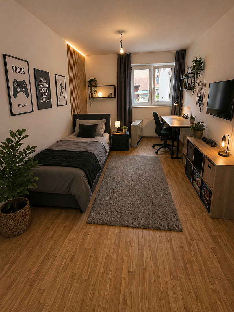Schöne 4,5 Zimmer Wohnung mit Balkon in Krauchenwies/Ablach zu vermieten! (6) (ID-130) – Brunnenstr. 15/1, 72505 Krauchenwies-Ablach(Ablach) – Vorschaubild 8