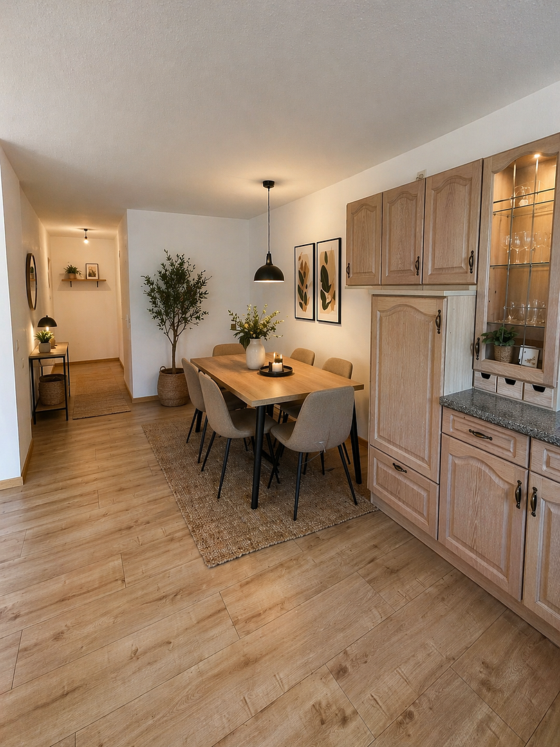 Schöne 4,5 Zimmer Wohnung mit Balkon in Krauchenwies/Ablach zu vermieten! (6) (ID-130) – Brunnenstr. 15/1, 72505 Krauchenwies-Ablach(Ablach) – Vorschaubild 2