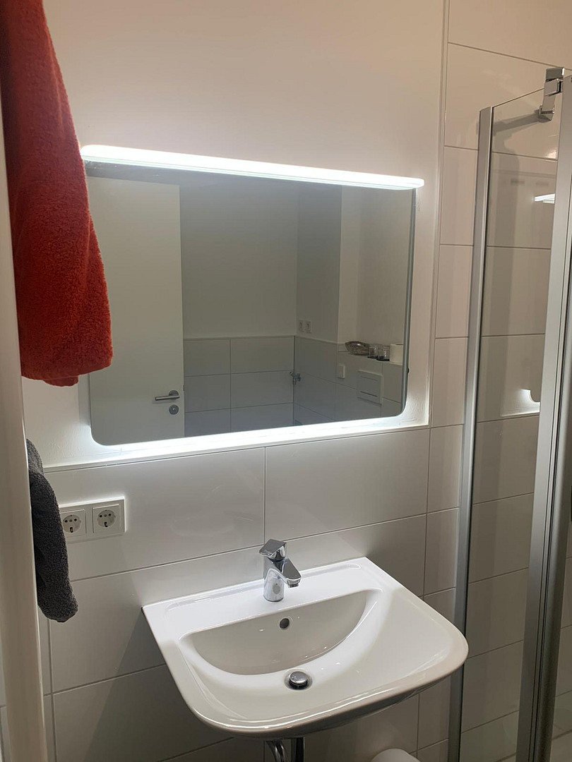 NEUBAU - 1OG - Maisonettewohnung „Luisa“ - möblierte 2 Zimmer mit Balkon, groß, hell in Wü/Lengfeld – Laurentiusstr. 22, 97076 Würzburg(Lengfeld) – Vorschaubild 6