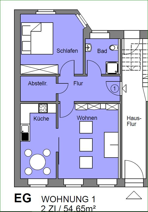 2-Raum-Wohnung im aufstrebendem Stadtteil Buckau – Karl-Schmidt-Str. 47, 39104 Magdeburg(Buckau) – Vorschaubild 12