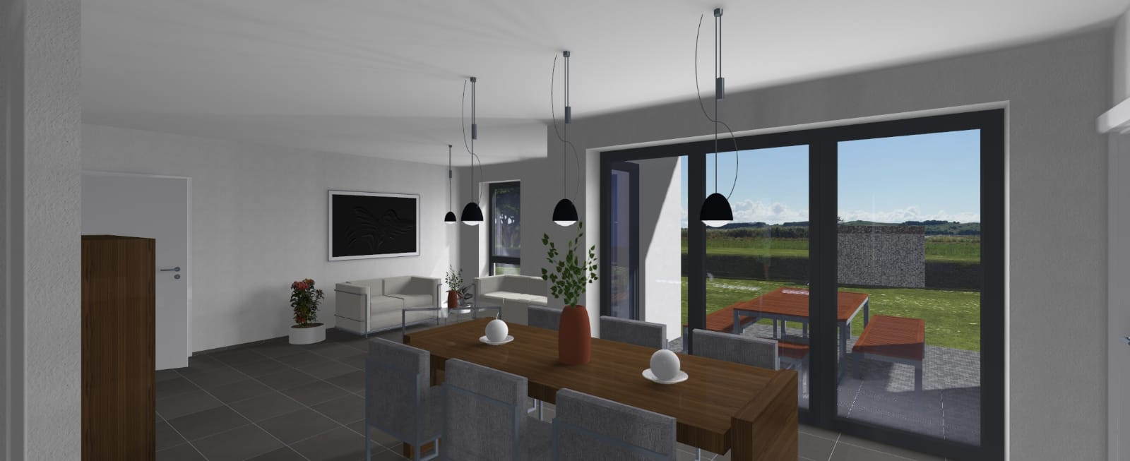 Neubau Erstbezug Barrierefreier Bungalow Haus mit eigenem Garten