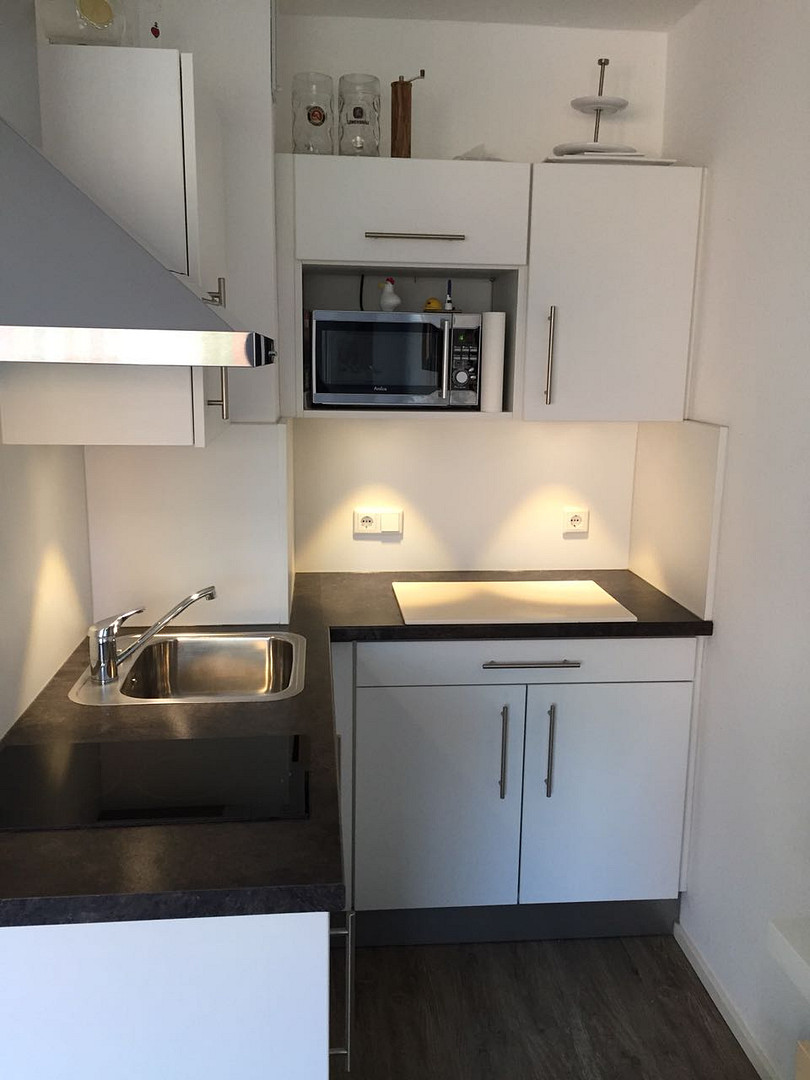 Teilmöbilierte helle 1 Raumwohnung ruhig aber zentral gelegen Gasselstiege – 48159 Münster(Mitte) – Vorschaubild 8