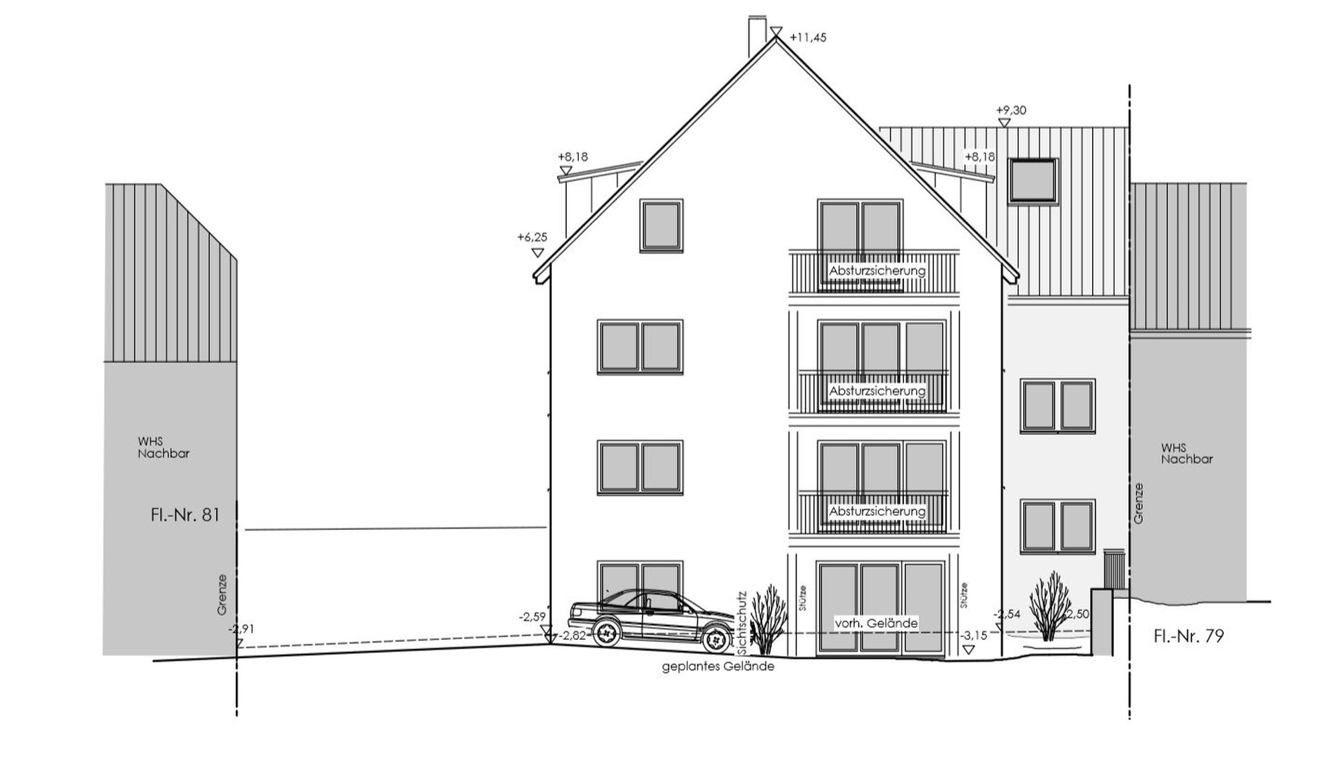 NEUBAU - 1OG - Balkonwohnung - 2 Zimmer, hell gross in Wü/Lengfeld – 97076 Würzburg(Lengfeld) – Vorschaubild 9