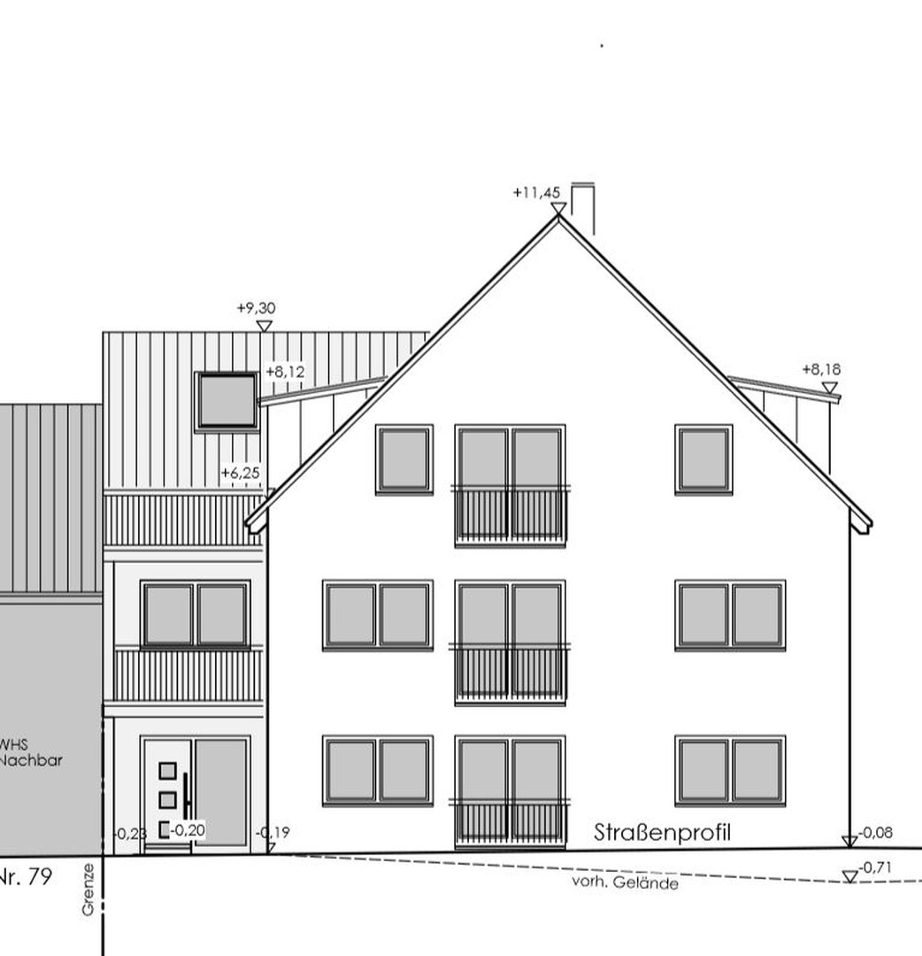NEUBAU - 1OG - Balkonwohnung - 2 Zimmer, hell gross in Wü/Lengfeld – 97076 Würzburg(Lengfeld) – Vorschaubild 8