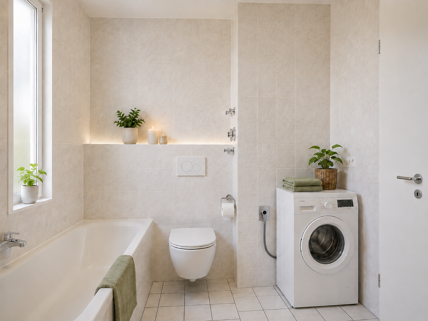 Sonnige 2-Zimmer-Wohnung vor Freiburg | Südwest-Balkon | Tageslichtbad | sofort bezugsfrei – 79232 March(Holzhausen) – Vorschaubild 9