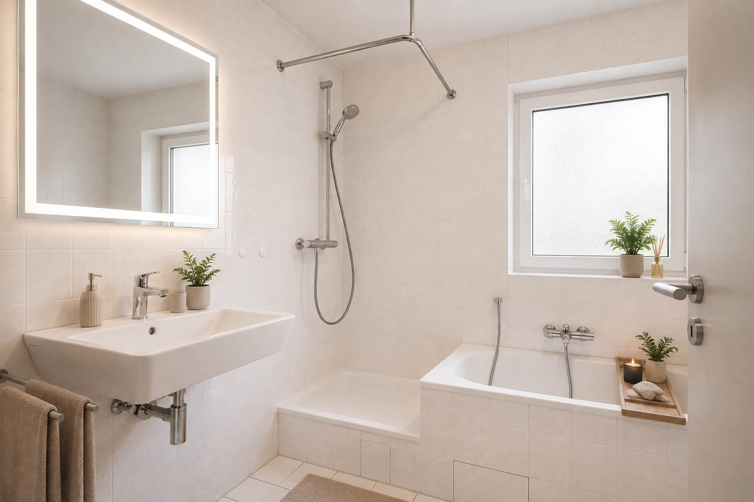 Sonnige 2-Zimmer-Wohnung vor Freiburg | Südwest-Balkon | Tageslichtbad | sofort bezugsfrei – 79232 March(Holzhausen) – Vorschaubild 8