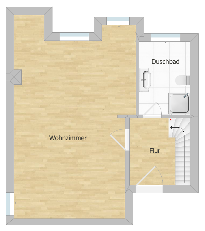 Maisonette mit gehobener Ausstattung und Tiefgarage (Nutzfläche ca. 60m²) – Hauptstraße 12c, 4610 Meuselwitz(Mumsdorf) – Vorschaubild 18